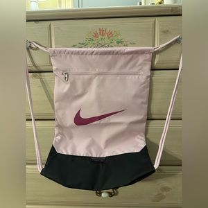 Light Pink Nike Gym Backpack Bag